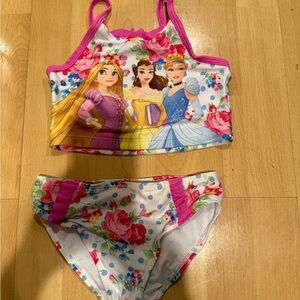 Girls' Princess Two-Piece Swimsuit